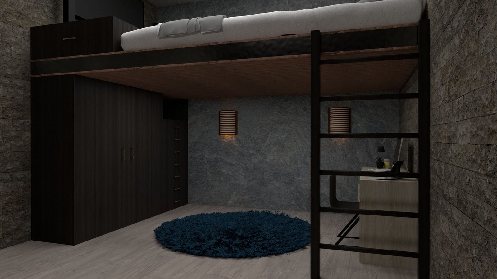 Studio 27 m² meublé, centre — photo 1 sur 2