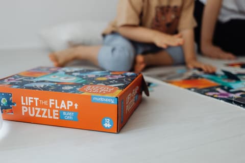 Puzzles 1 000 pièces (lot de 6), paysages et villes