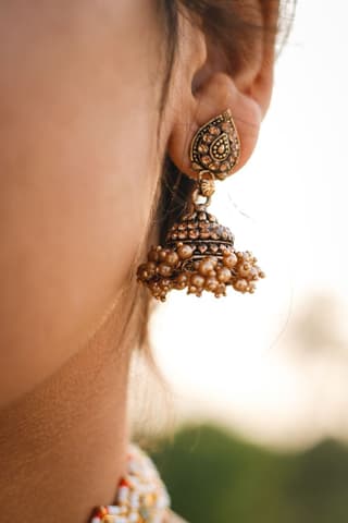 Boucles d'oreilles or 18 carats créoles