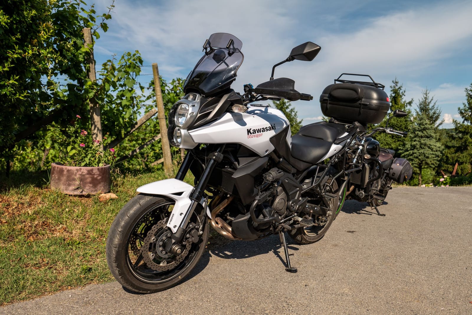 Kawasaki Versys 650 trail 2021, 27000 km — photo 1 sur 4