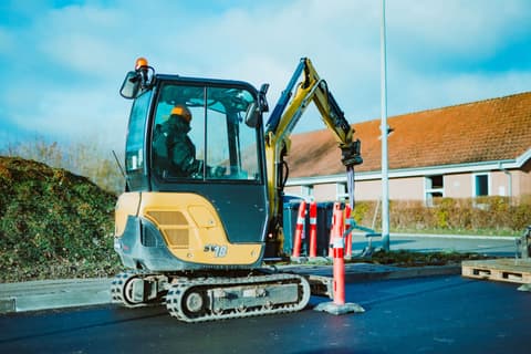 Mini-pelle 1,5 t Kubota, 2016