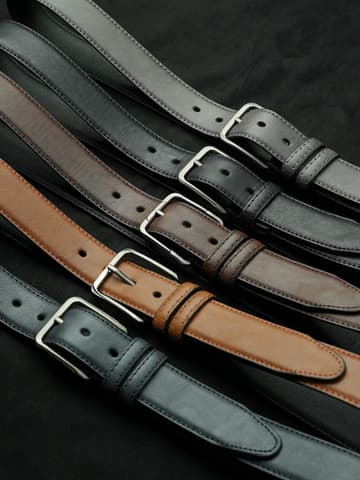 Ceinture en cuir Le Tanneur, état neuf