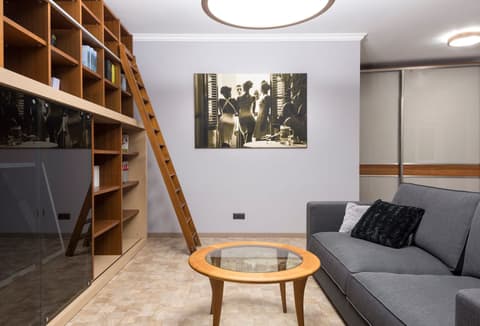 Bibliothèque bois blanc