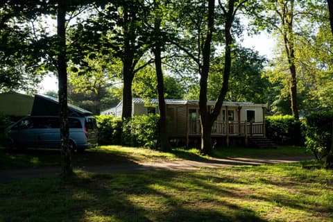 Mobil-home dans un camping 4 étoiles (Landes), 6 personnes
