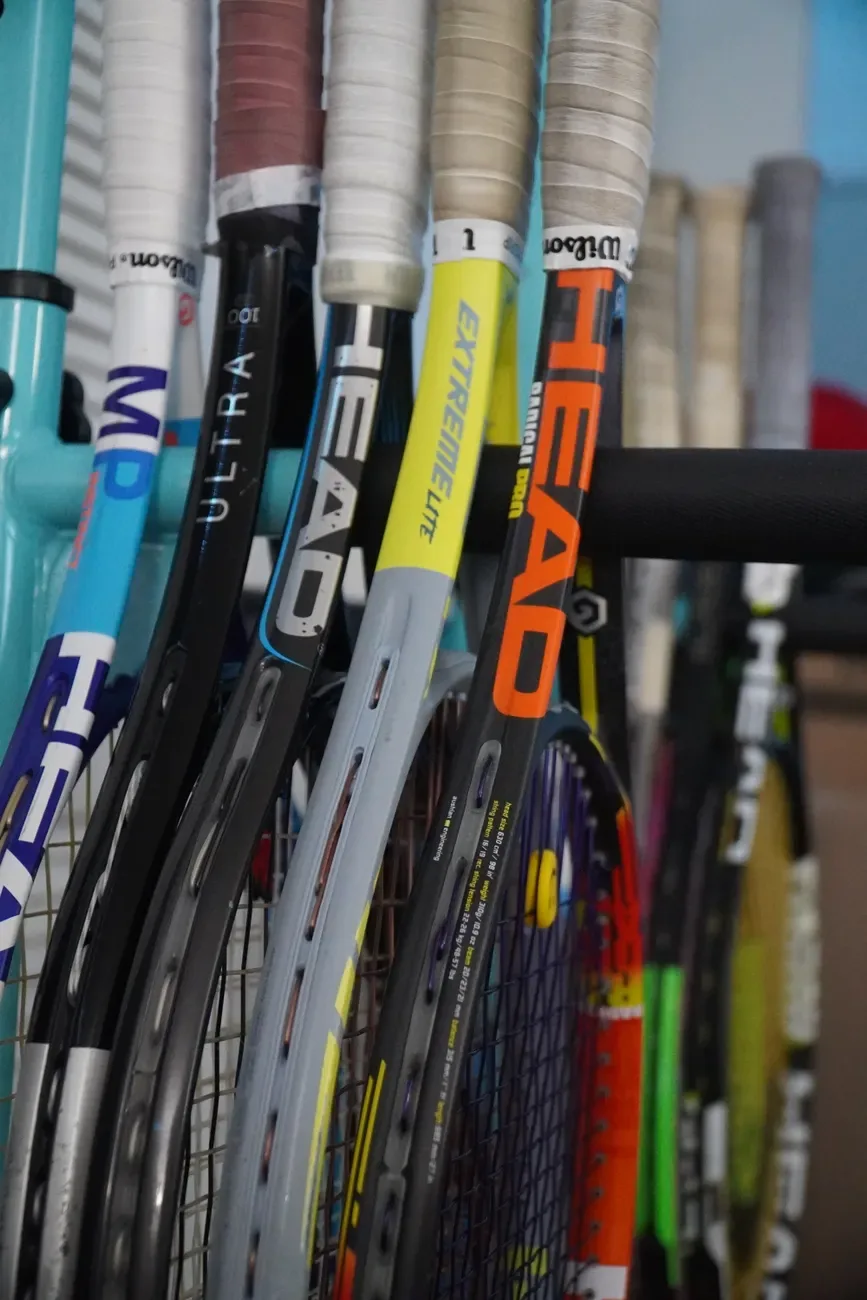 Raquettes de tennis (lot de 2) Wilson grip 3 — photo 1 sur 2