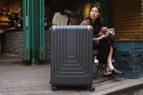 Valise Samsonite grande bleu