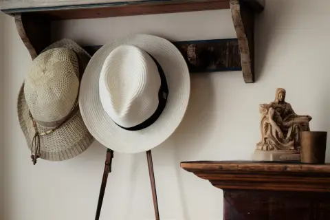 Chapeau panama Borsalino, comme neuf