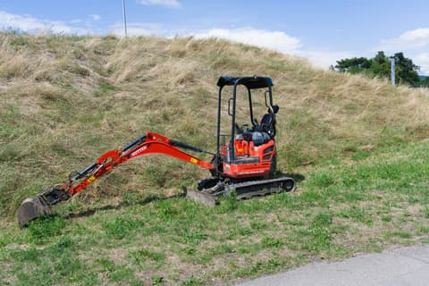 Mini-pelle 1,5 t Kubota, 2019
