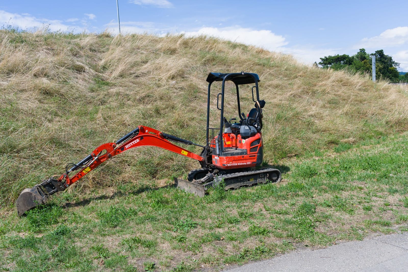 Mini-pelle 1,5 t Kubota, 2019 — photo 1 sur 3